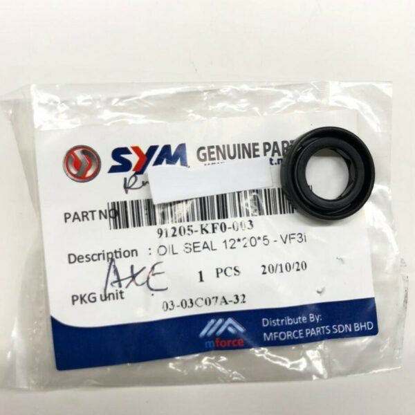 [ORIGINAL] OIL SEAL 12*20*5 mm SYM VF3i185 [READY STOCK] - Image 2